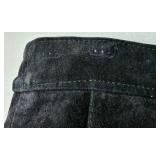 2 Suede Skirts - Size 18 W and Black Suede Shorts - Size 16, Saint Johns Bay and August Max Women