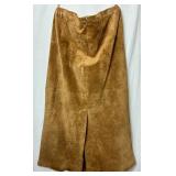 2 Suede Skirts - Size 18 W and Black Suede Shorts - Size 16, Saint Johns Bay and August Max Women