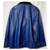 Maggie Barnes Leather Jacket Size 1X and Wilsons Leather Gloves Size L (Tag still attached)