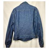 Vintage Lee Rider Terex General Motors Denim Trucker Jacket Size 46L