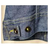 Vintage Lee Rider Terex General Motors Denim Trucker Jacket Size 46L