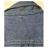 Vintage Lee Rider Terex General Motors Denim Trucker Jacket Size 46L