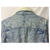 Blue Creek Vintage Acid Wash Denim Full Length Jean Jacket Size 1X