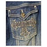 Vintage Denim Collection - (2) Dresses - Size 16, (2) Handbags, (1) Denim Jacket 