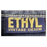 Vintage Denim Collection - (2) Dresses - Size 16, (2) Handbags, (1) Denim Jacket 