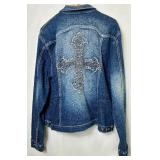 Vintage Denim Collection - (2) Dresses - Size 16, (2) Handbags, (1) Denim Jacket 