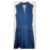 Vintage Denim Collection - (2) Dresses - Size 16, (2) Handbags, (1) Denim Jacket 