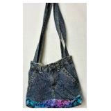 Vintage Denim Collection - (2) Dresses - Size 16, (2) Handbags, (1) Denim Jacket 