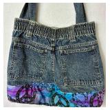 Vintage Denim Collection - (2) Dresses - Size 16, (2) Handbags, (1) Denim Jacket 