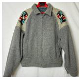 Vintage Wool Pioneer Wear Golden Collection Jacket Size 42 Made in the USA