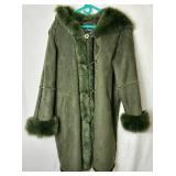 Koolaburra by Ugg Faux Fur Coat - Size XL, and Utex Design Faux Fur Coat  - Size L