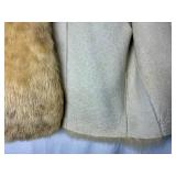 Genuine Lamb Fur Hat Made in Italy and Lamb Fur Vest