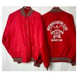 Two Vintage Mdewakanton Club Mankato, MN Butwin Bomber Jackets Size XL