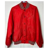 Two Vintage Mdewakanton Club Mankato, MN Butwin Bomber Jackets Size XL