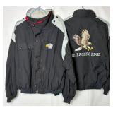 Two The Eagles Edge King Louie Pro Fit Bomber Jackets - Sizes L and XXL