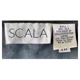 Vintage Scala Poinsettia Vest - Size 1X, (3) JC Sequined Vests - Sizes XL and XXL with Matching Hats and animal Animal Print Fanny Pack