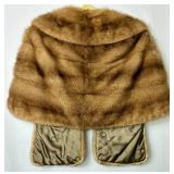 Gruidl Furs Minneapolis Vintage Mink Hand-warmer Shrug, one size fits most