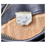 Hercules Outerwear by Sears Vintage Genuine Top Grain Front Quarter Horse Hide Leather Jacket with Belt