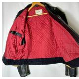 Hercules Outerwear by Sears Vintage Genuine Top Grain Front Quarter Horse Hide Leather Jacket with Belt