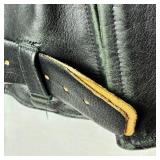 Hercules Outerwear by Sears Vintage Genuine Top Grain Front Quarter Horse Hide Leather Jacket with Belt