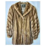 Daytons Fur Salon Vintage Natural Female Pastel Mink Fur Coat