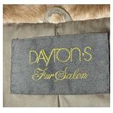 Daytons Fur Salon Vintage Natural Female Pastel Mink Fur Coat