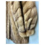 Daytons Fur Salon Vintage Natural Female Pastel Mink Fur Coat