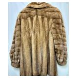 Daytons Fur Salon Vintage Natural Female Pastel Mink Fur Coat