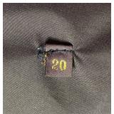 Marshall Fields Natural Female Demi Buff Mink 3/4 Coat, Hooks and Eye Closures and Cuffed Sleeve Finish