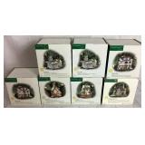 Dept 56 Ornament Collection - New England Village Series & North Pole Series: Includes 7 Boxes