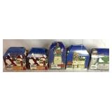 Dept 56 North Pole Series Ornaments - Includes 5 Boxes