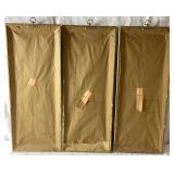 Vintage Set of 3 Framed East Asian Landscape Paintings