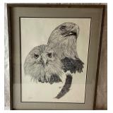 Signed and Numbered Collection of Eagle Prints Featuring Fernandez,  Behringer, and Calliguri