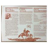 Western Art - "Under Attack by Frank C. McCarthy and "Fair Trade" by unknown