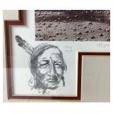 "Peeble Creek Camp" and "Camp At Dawn