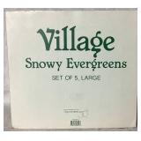 Dept  56 Original Village Accessories- Tree Lot 1 - Includes 4 Boxes