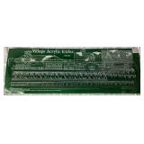 Dept 56 Village Assorted Village Accessories- Loose and Packaged, Includes: Benches, Birds, Garland, Fencing, Weather Vanes, and Tinsel Trims