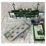 Dept 56 Village Assorted Village Accessories- Loose and Packaged, Includes: Benches, Birds, Garland, Fencing, Weather Vanes, and Tinsel Trims