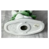 Department 56 Village Accessories - Variety of Trees, 5 Trees with Cardinals, 1 Flexible Sisal Hedge, Set of 4 Porcelain Snow Capped Trees, and Norway Scotch Flocked Pine Trees