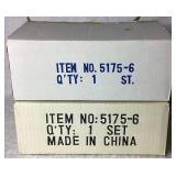 Department 56 Village Accessories - Variety of Trees, 5 Trees with Cardinals, 1 Flexible Sisal Hedge, Set of 4 Porcelain Snow Capped Trees, and Norway Scotch Flocked Pine Trees