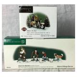 Dept 56 Original Christmas in the City  and Alpine Village Series Pieces- Includes 4 Boxes