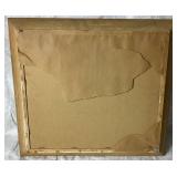 Set of 4 - Hunting Dogs, Elk and Whitetail Deer 3D Embossed Framed Prints