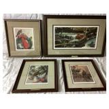 Winter and Christmas Collection Bird Artwork by Mario Fernandez