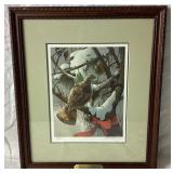 Winter and Christmas Collection Bird Artwork by Mario Fernandez