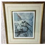 Trio of Winter Scene Birds by Mario Fernandez