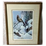 Trio of Winter Scene Birds by Mario Fernandez