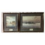 "Sioux Tepees & Sundogs" and "Tepees on Little Grass Creek" Prints by Raedke