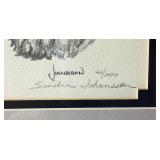 Pair of Pencil Sketches