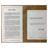 Pair of Pencil Sketches