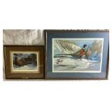 Ringneck Pheseant Pairs by Fernandez with Winter Refuge and Minnesota Pheasant